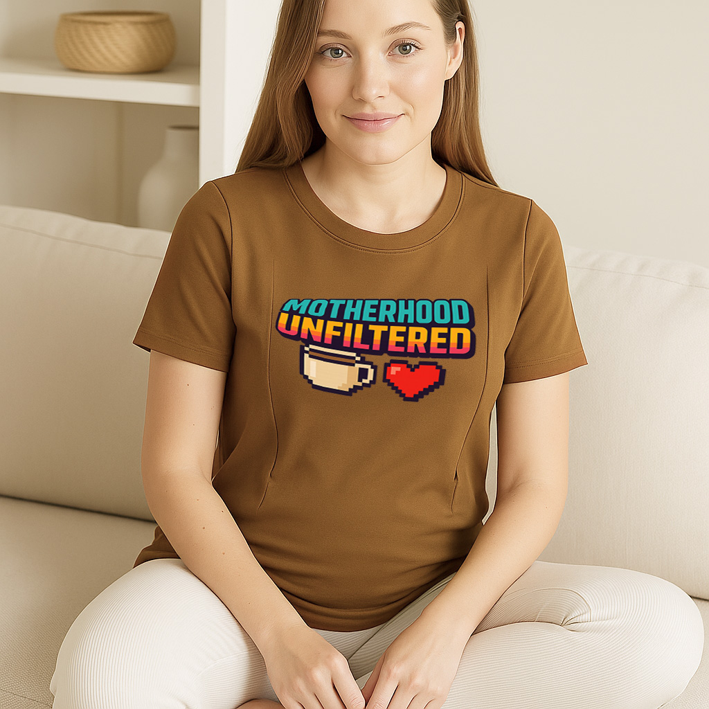 Easy Access Nursing Tee | Motherhood Unfiltered | Soft  | brand