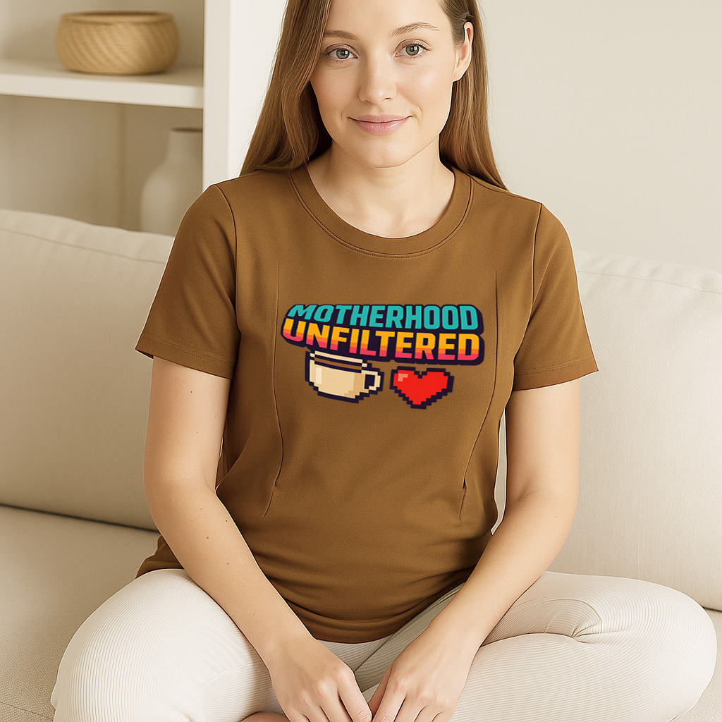 Easy Access Nursing Tee | Motherhood Unfiltered | Soft  | brand