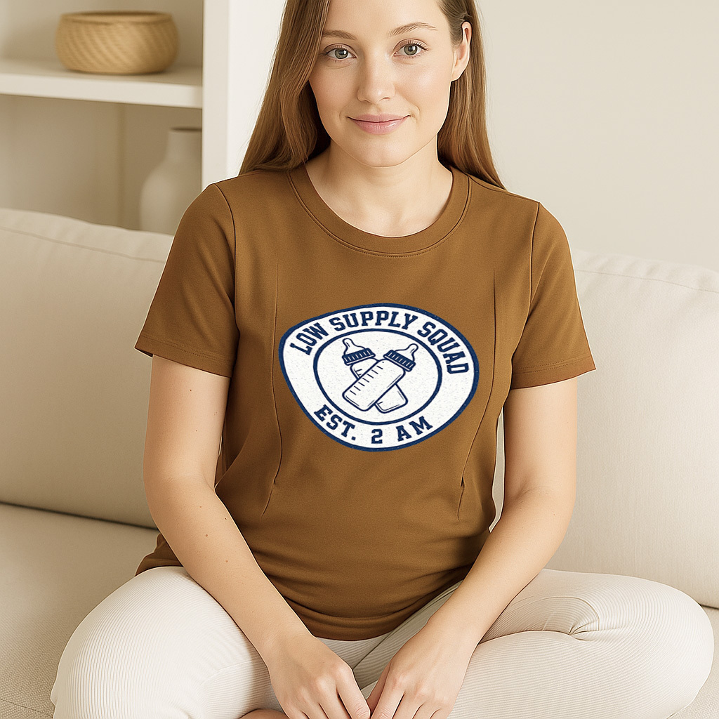 "Straight Outta Milk Supply" Tee | Discreet Zippers for | brand