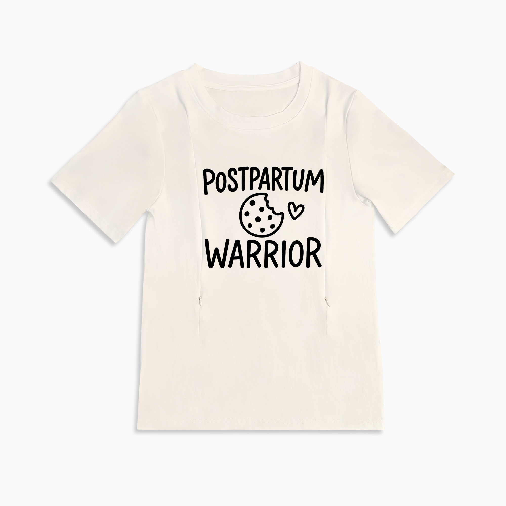 Easy Access Nursing Tee | Postpartum Warrior | Soft Cotton