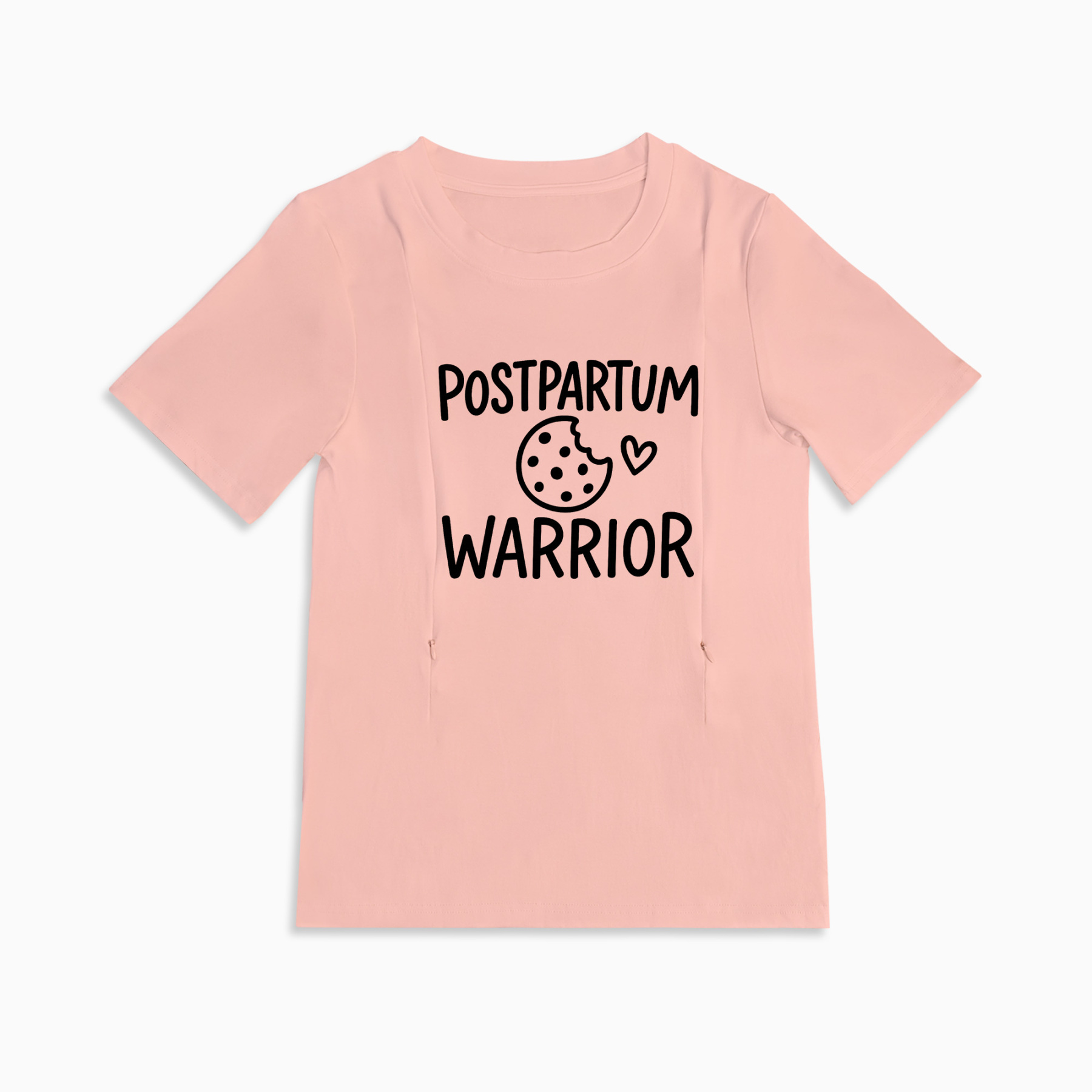 Easy Access Nursing Tee | Postpartum Warrior | Soft Cotton