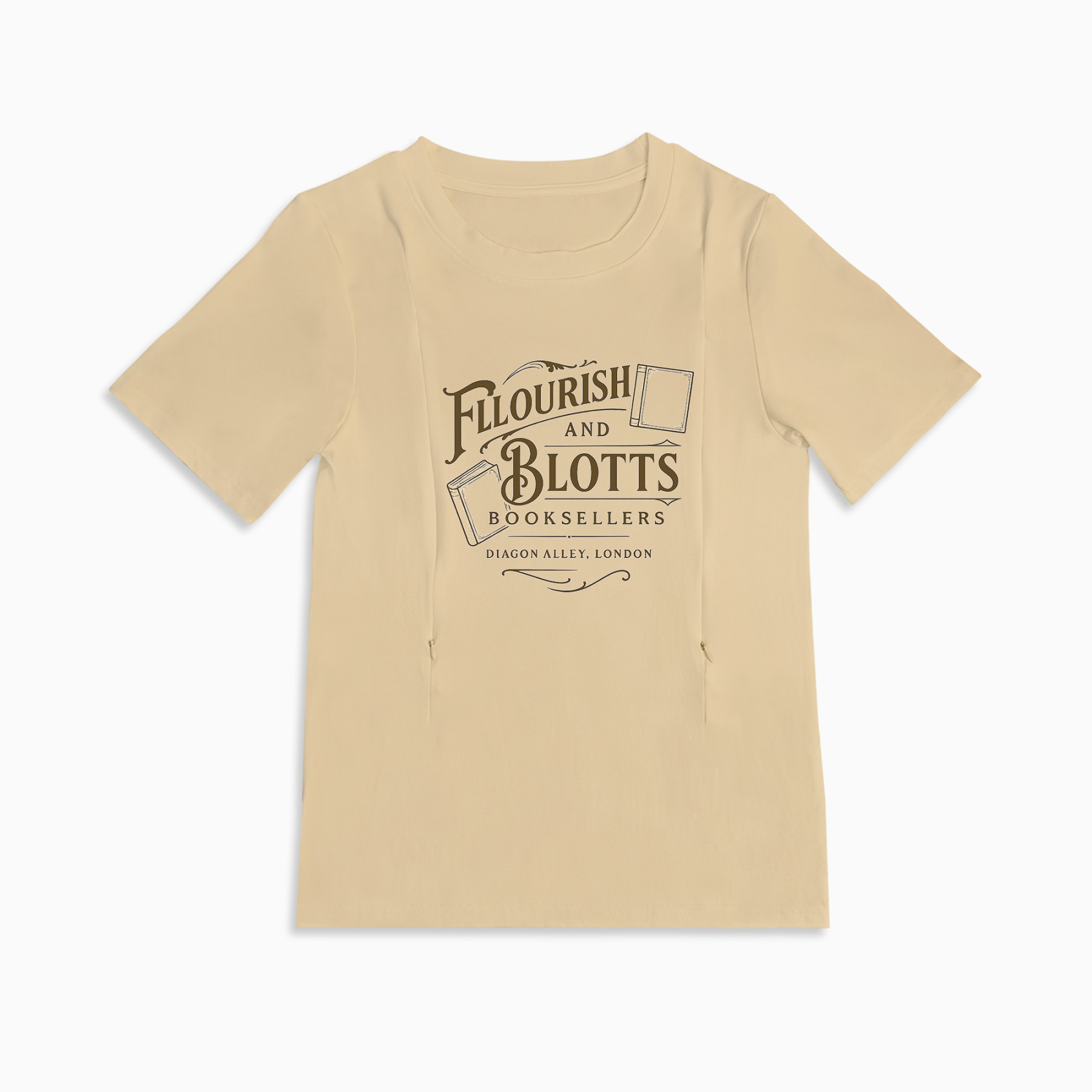 Mom Breastfeeding Nursing T-Shirt - Flourish and Blotts