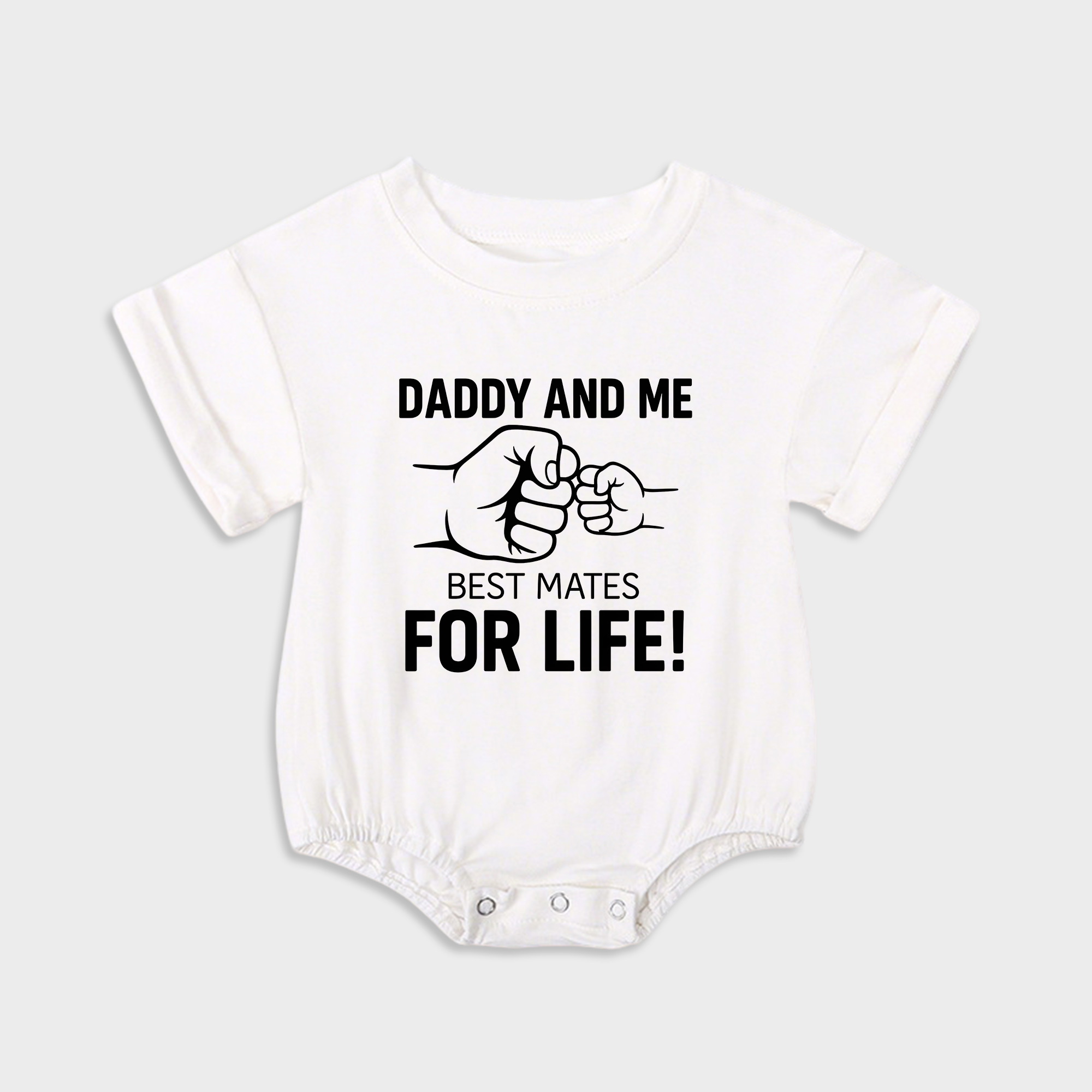 Best Mates For Life Baby Onesie