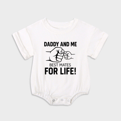 Best Mates For Life Baby Onesie