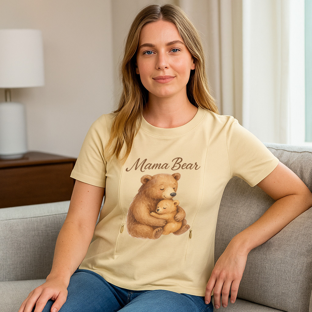 The Original Mama Bear Nursing Shirt | totkeeps | Side  | brand