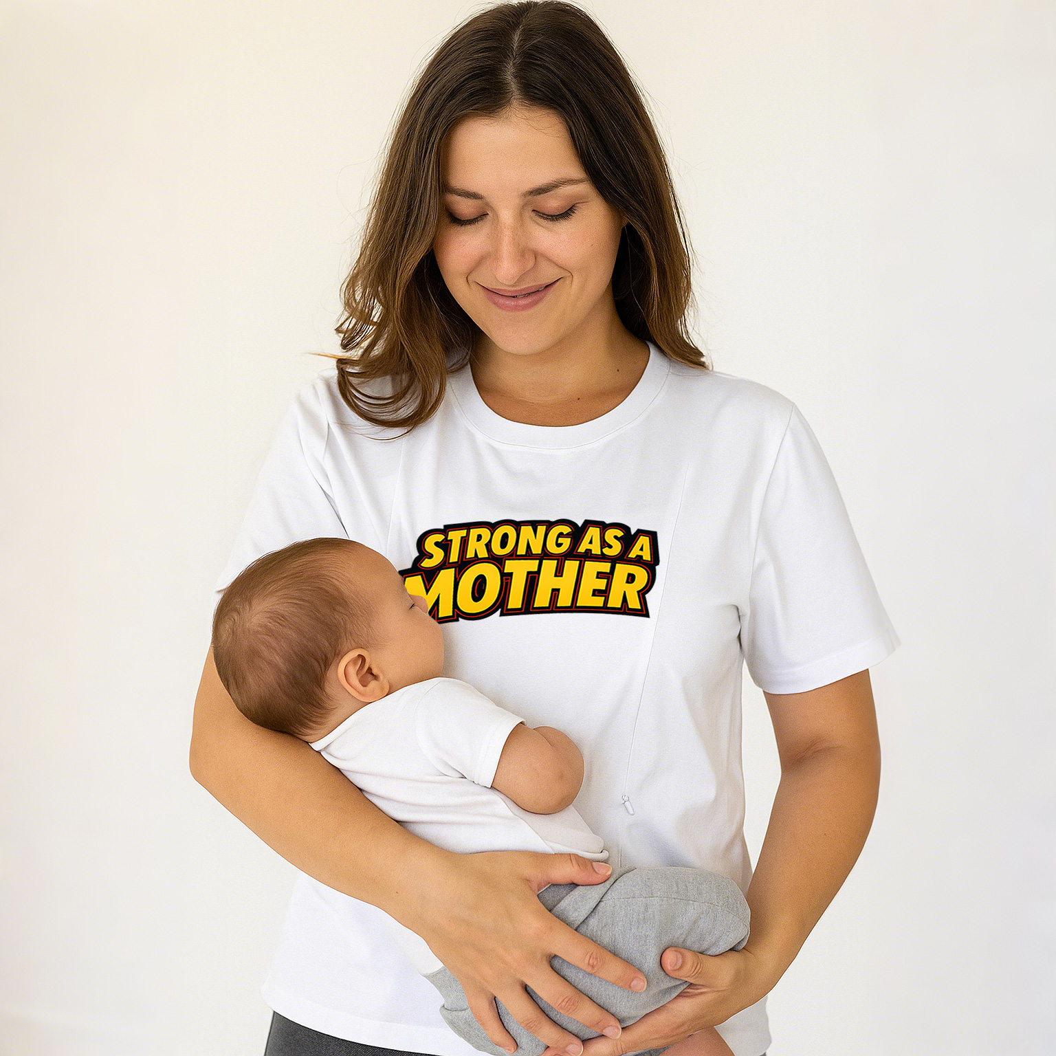 The Original Strong as a Mother Nursing Shirt | totkeep | brand