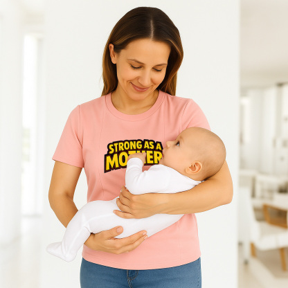 The Original Strong as a Mother Nursing Shirt | totkeep | brand