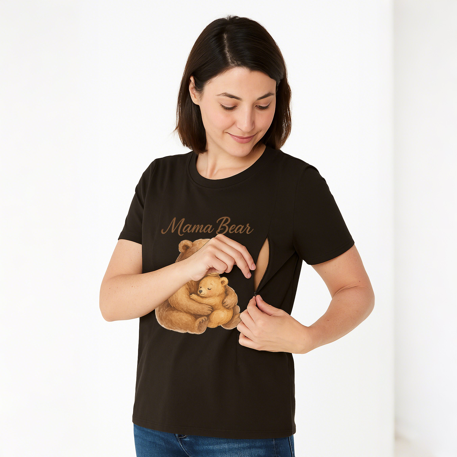 The Original Mama Bear Nursing Shirt | totkeeps | Side  | brand