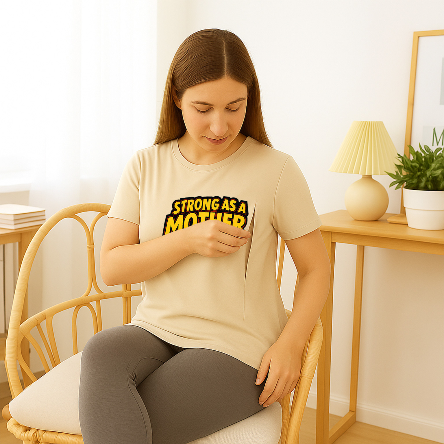 The Original Strong as a Mother Nursing Shirt | totkeep | brand