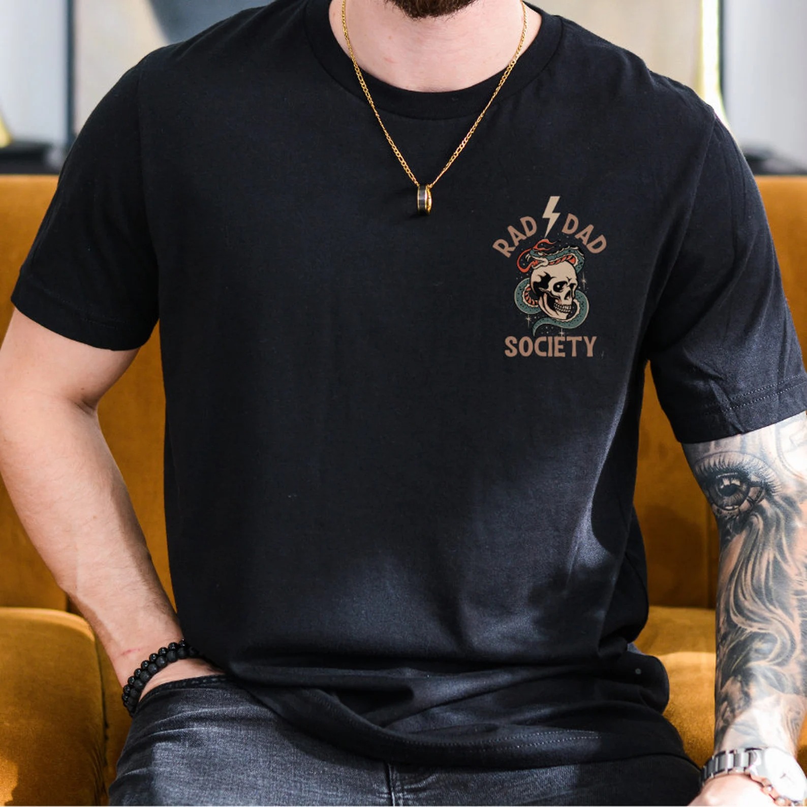 Father'S Day Family Matching T Shirt Rad Dad Society fathers day gift