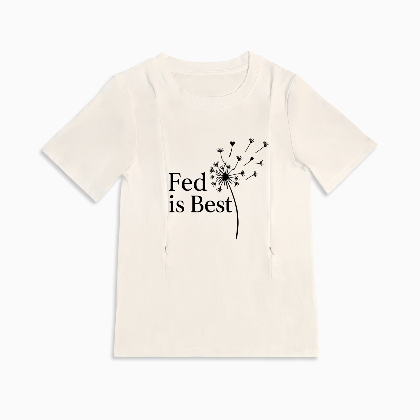 Breastfeeding T-Shirt "Fed Is Best" | Totkeeps