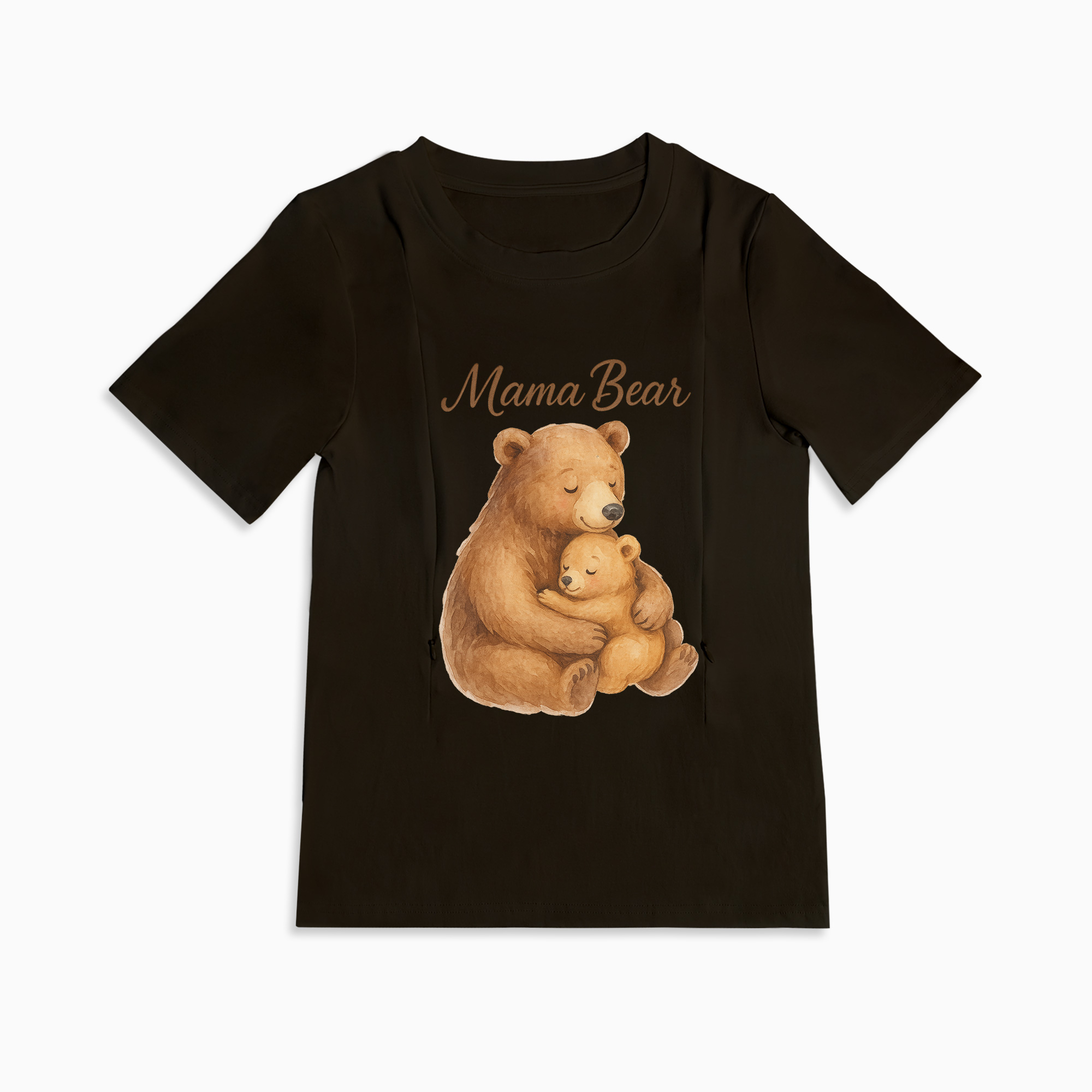 The Original Mama Bear Nursing Shirt | totkeeps | Side Zip Access