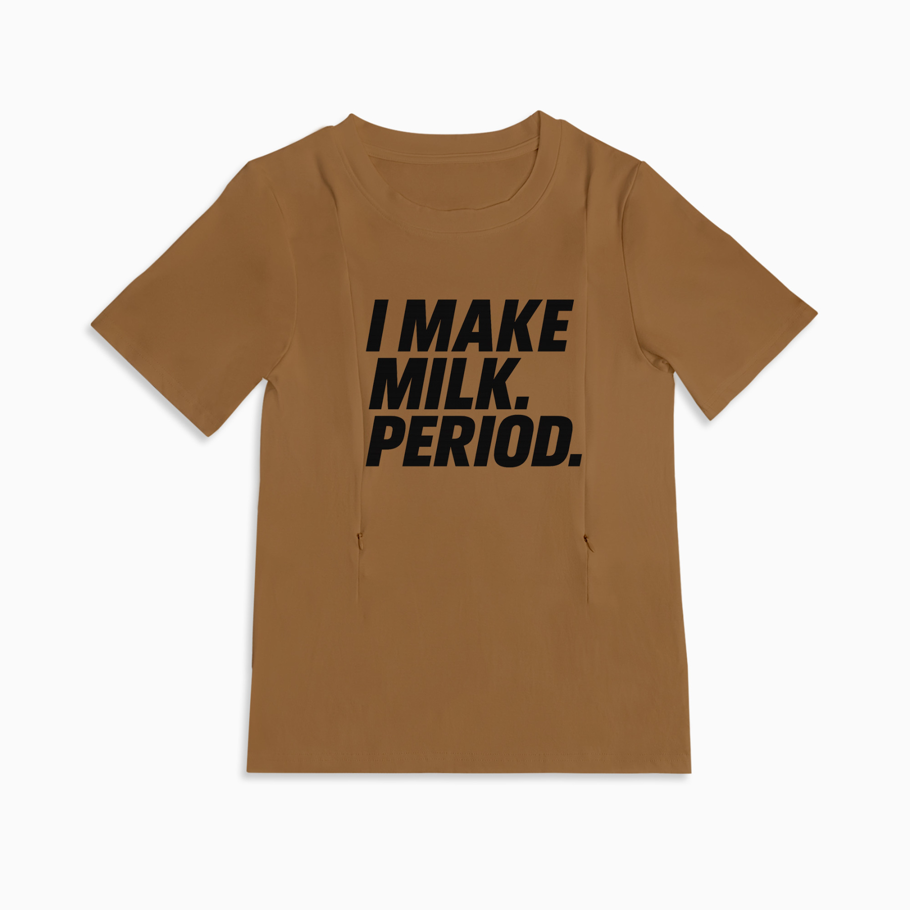 Cotton Nursing T-Shirt | Funny "I Make Milk" Slogan | Totkeeps