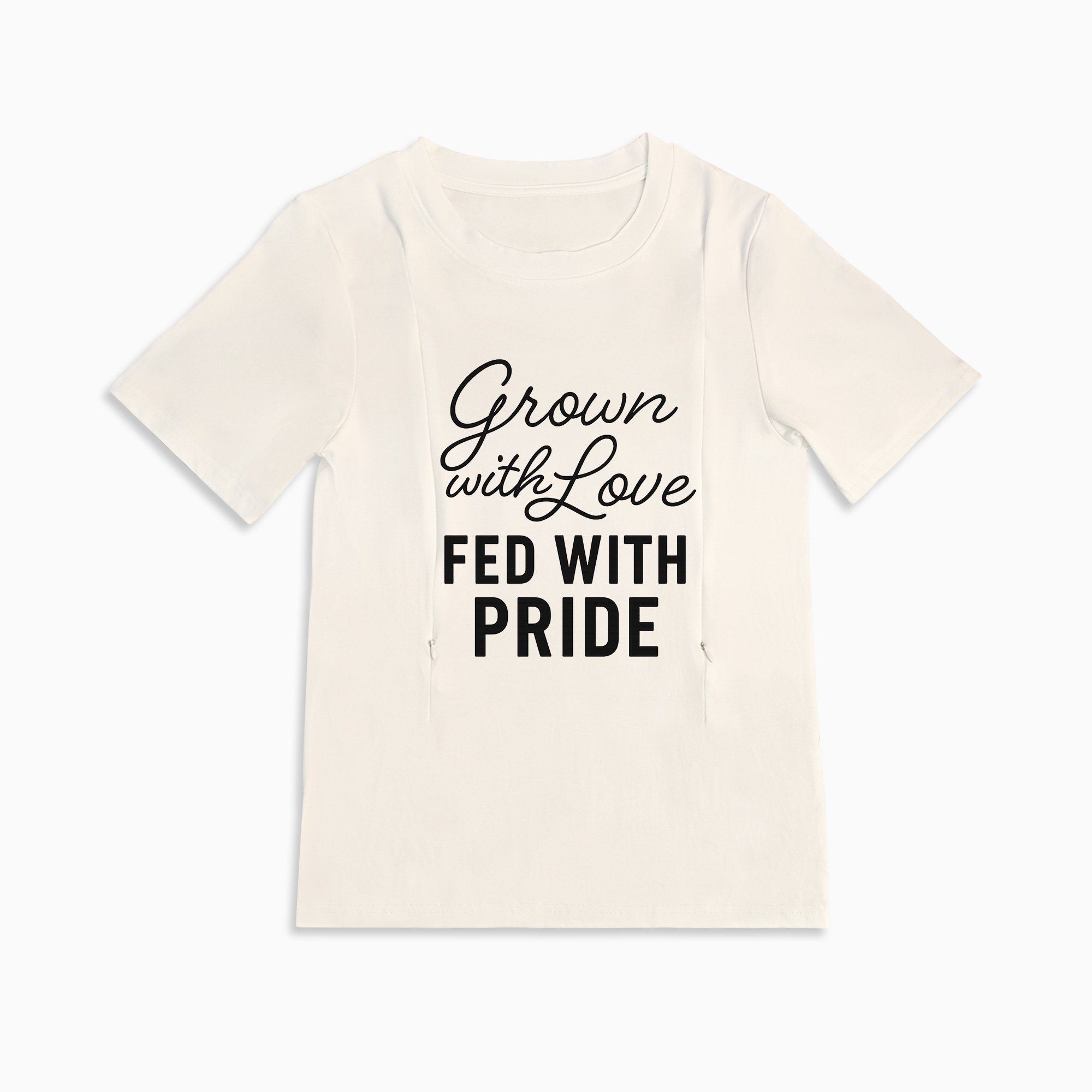 Grown with Love Nursing Top | Easy Breastfeeding Access with Zippers