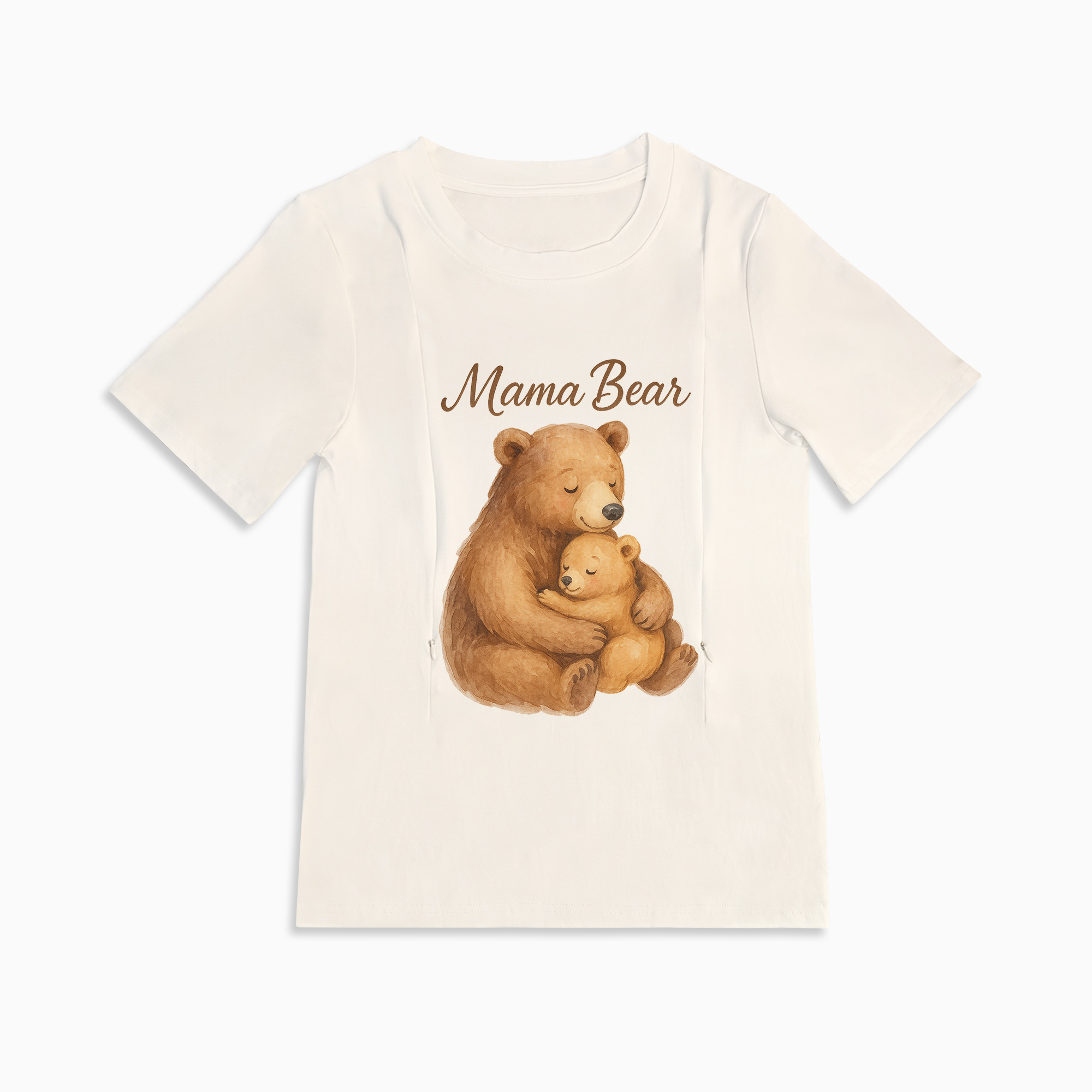 The Original Mama Bear Nursing Shirt | totkeeps | Side Zip Access
