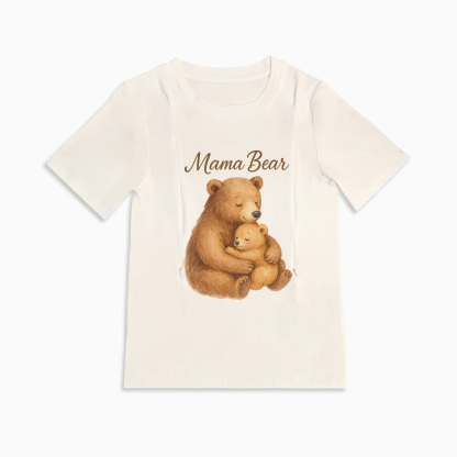 The Original Mama Bear Nursing Shirt | totkeeps | Side Zip Access