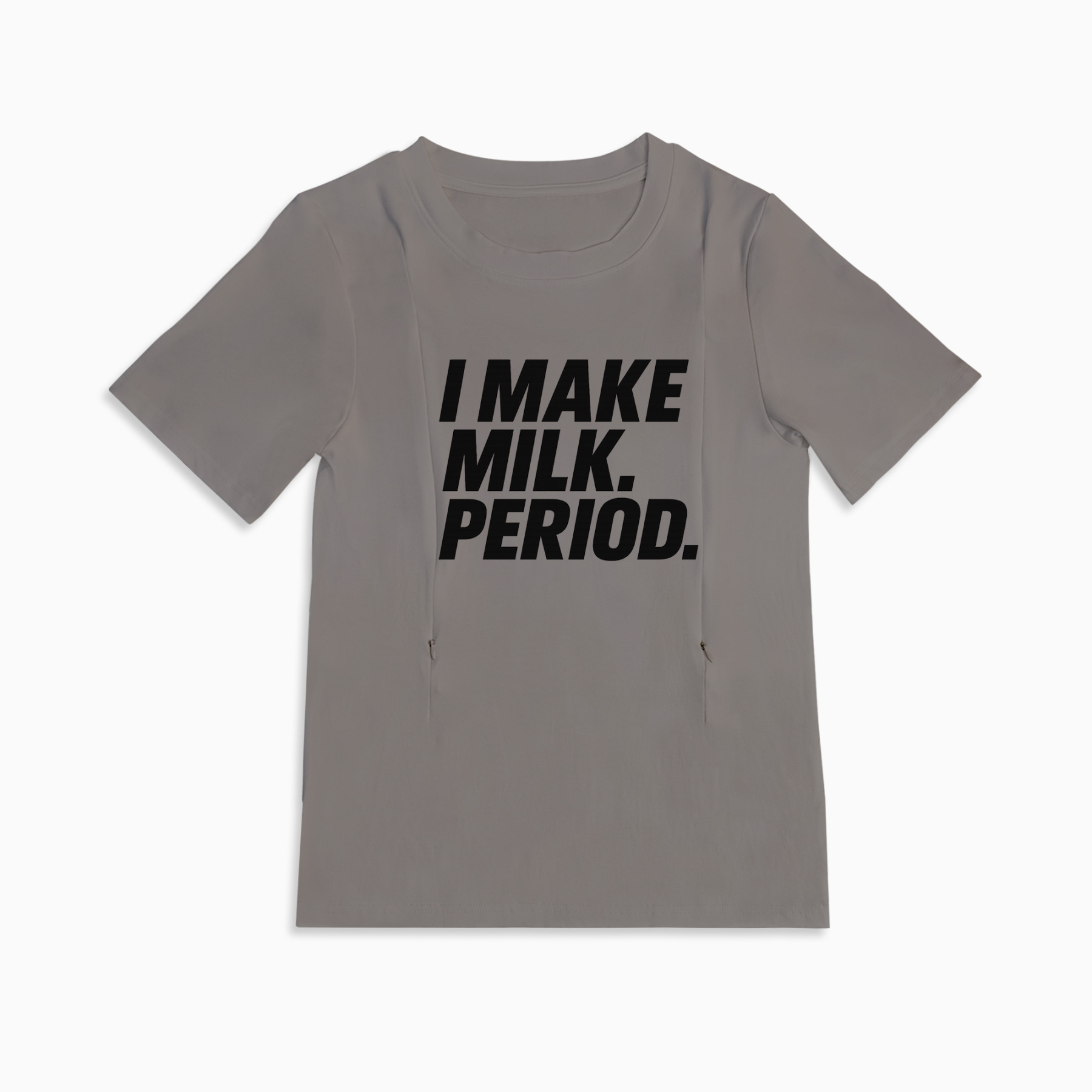 Cotton Nursing T-Shirt | Funny "I Make Milk" Slogan | Totkeeps