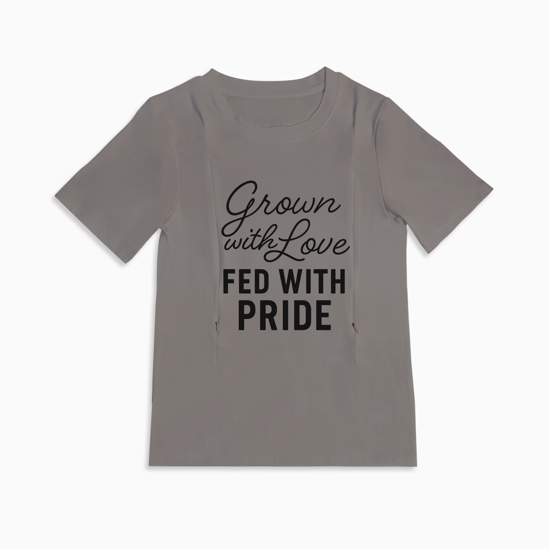 Grown with Love Nursing Top | Easy Breastfeeding Access with Zippers