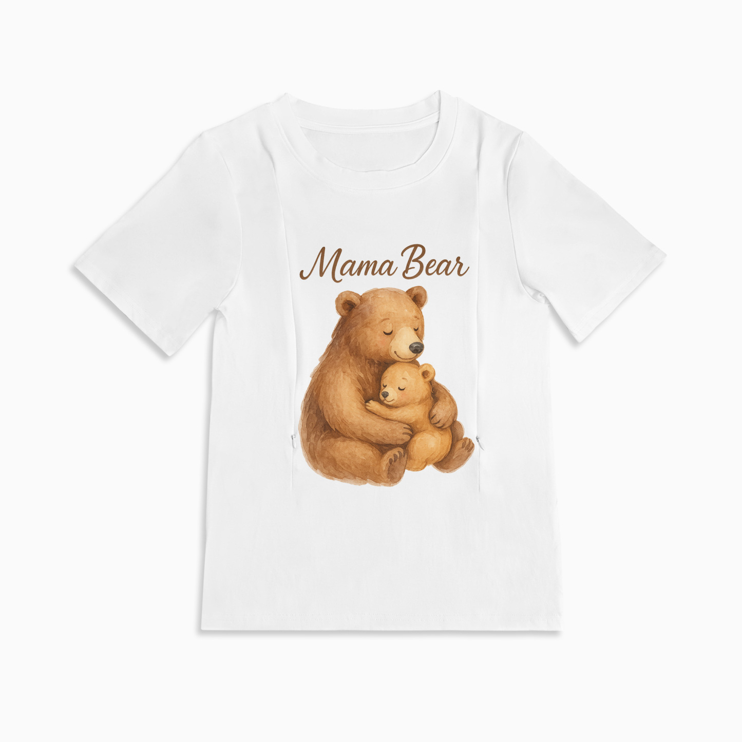 The Original Mama Bear Nursing Shirt | totkeeps | Side Zip Access