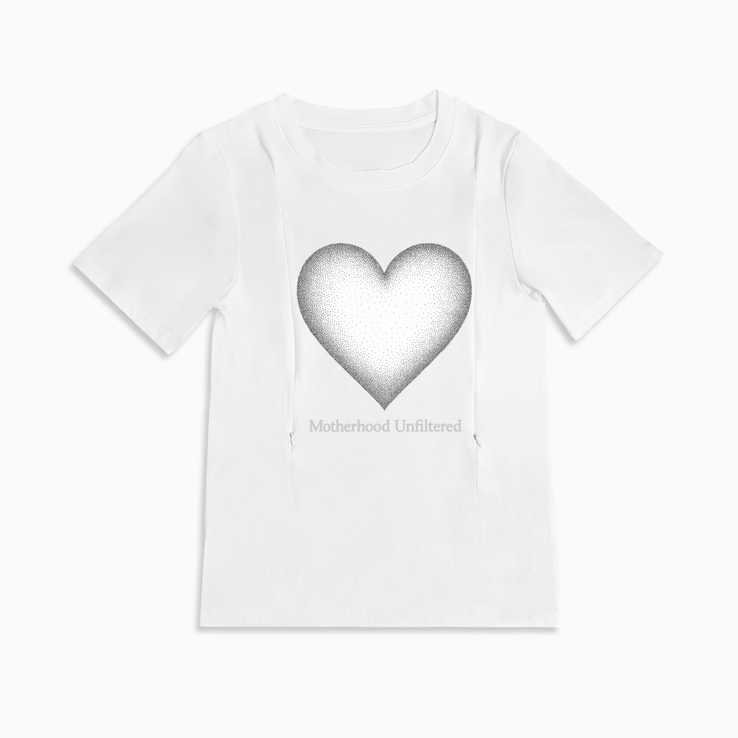 Nursing Wear for New Moms | Motherhood Unfiltered Funny T-Shirt