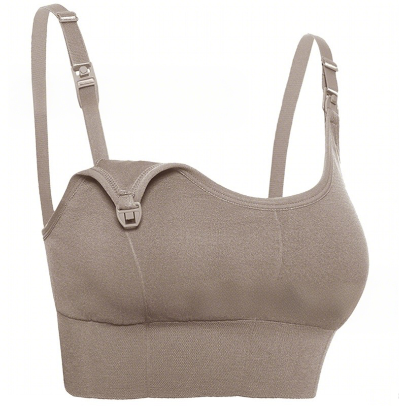 Front Opening Plus Size Seamless Feeding Bra