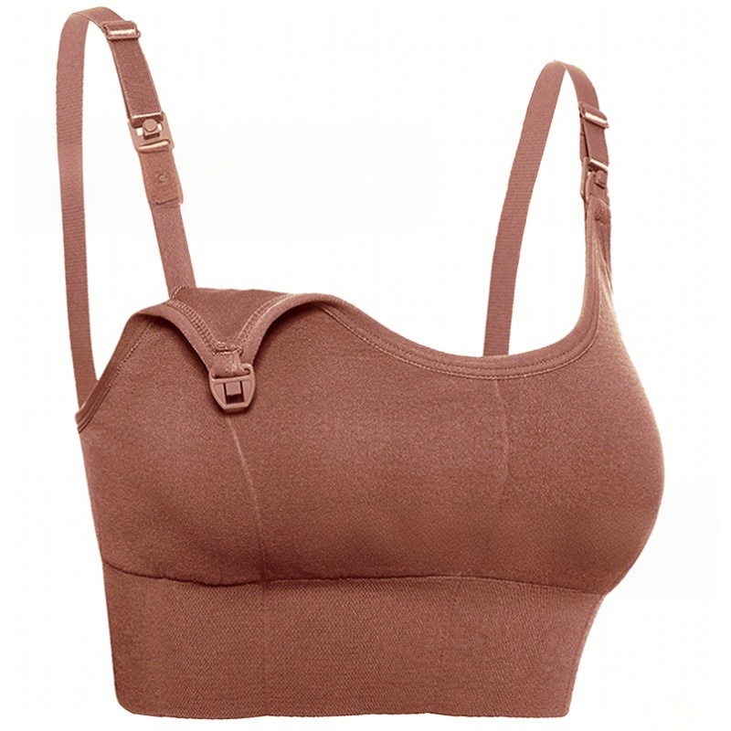 Front Opening Plus Size Seamless Feeding Bra