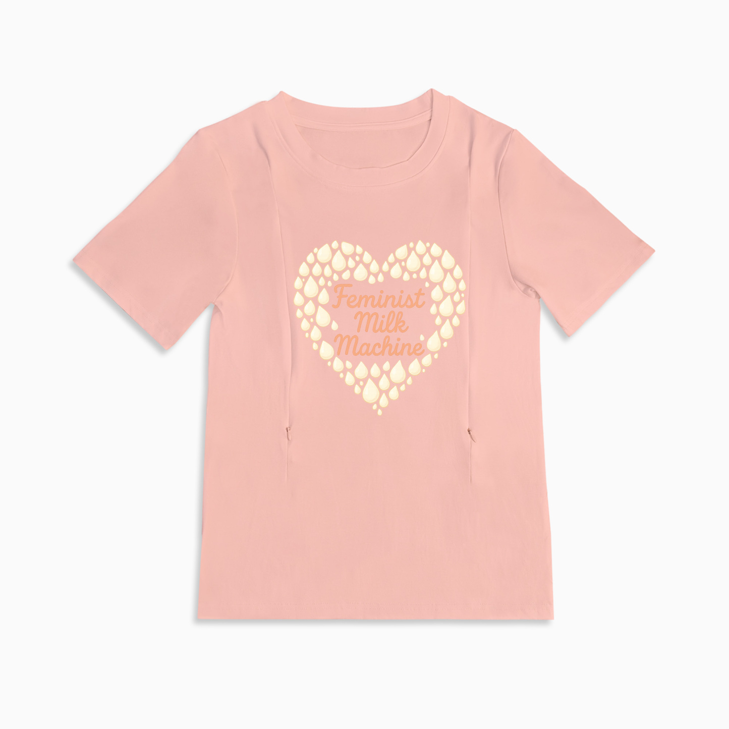 totkeeps Feminist Milk Machine Cotton T-Shirt | Designed for Breastfeeding