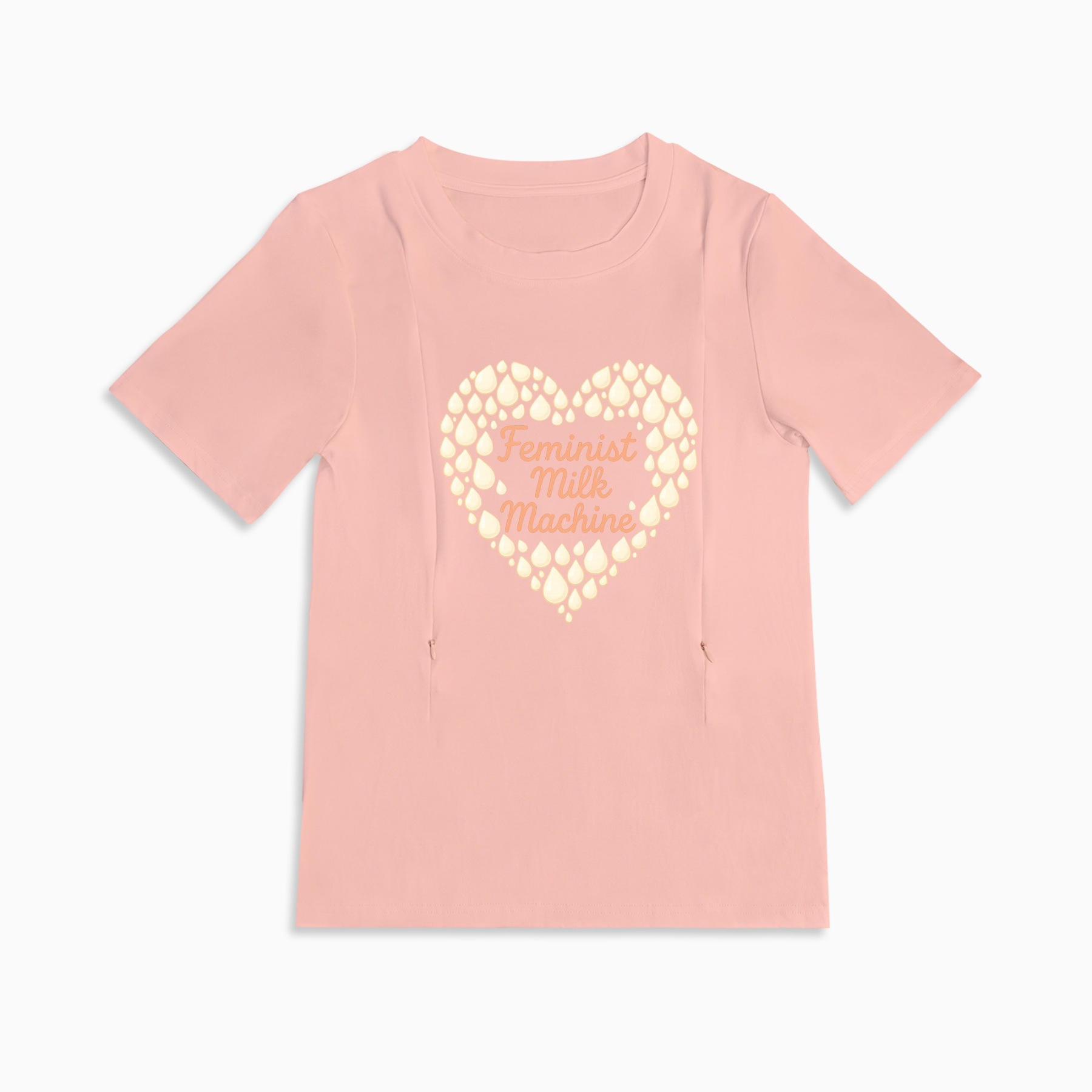 totkeeps Feminist Milk Machine Cotton T-Shirt | Designed for Breastfeeding
