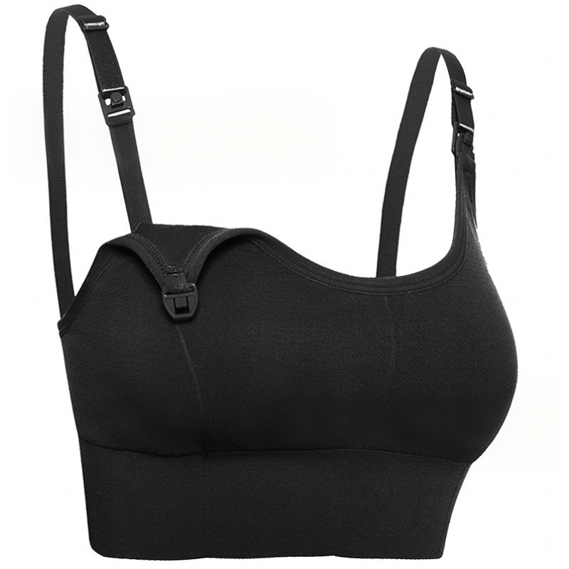 Front Opening Plus Size Seamless Feeding Bra