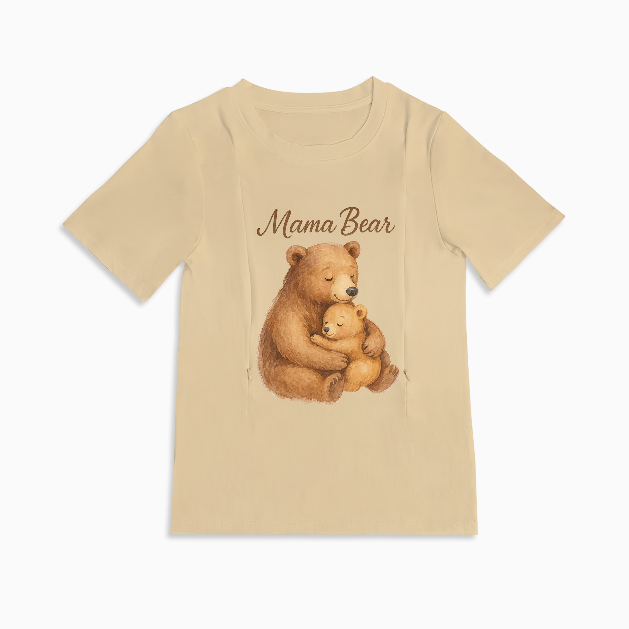 The Original Mama Bear Nursing Shirt | totkeeps | Side Zip Access