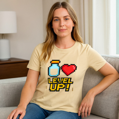 Easy Access Breastfeeding Shirt | "I Make Milk" Superpo | brand