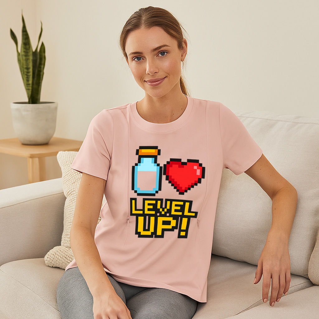 Easy Access Breastfeeding Shirt | "I Make Milk" Superpo | brand