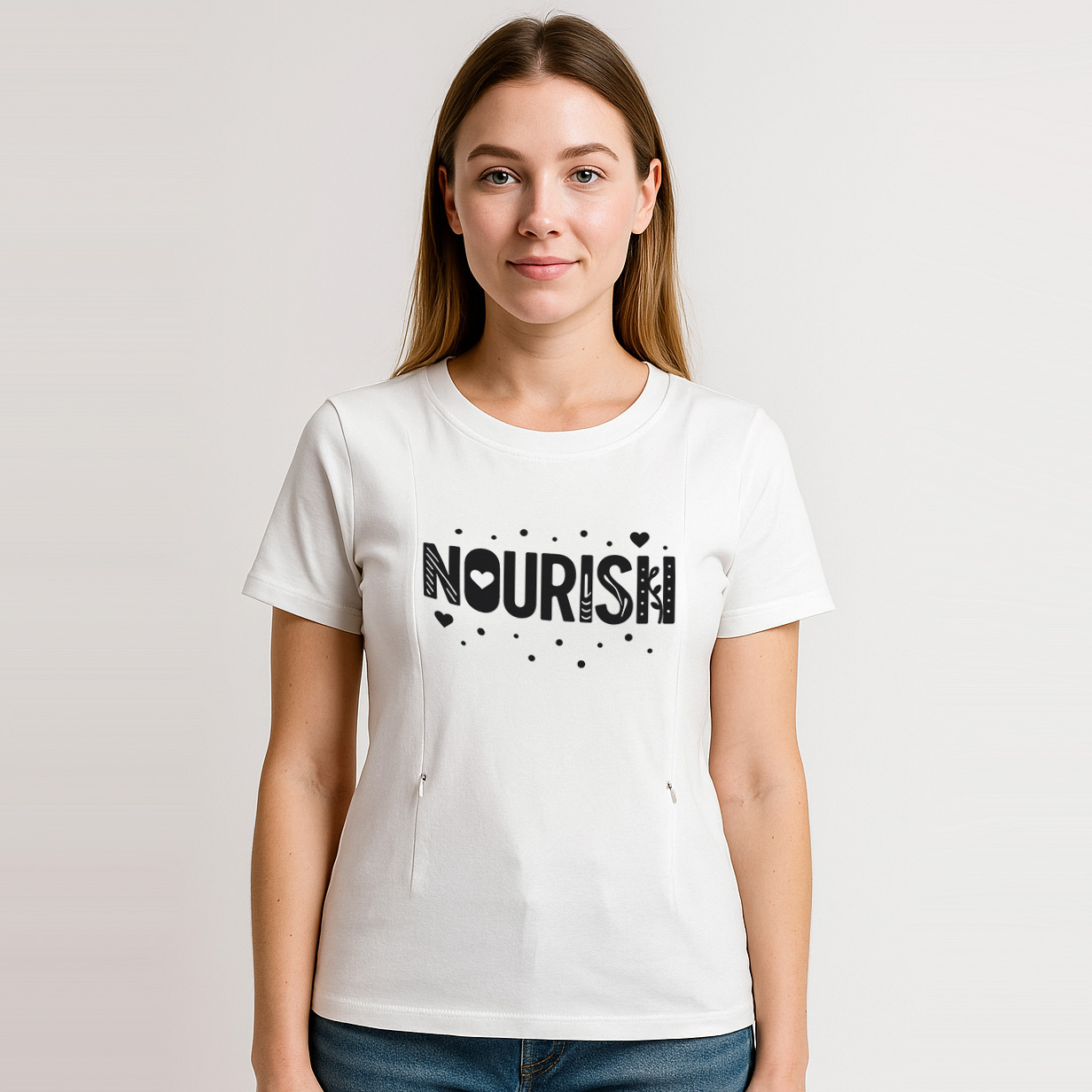 Nourish T-Shirt | Functional & Stylish Nursing Wear by  | brand