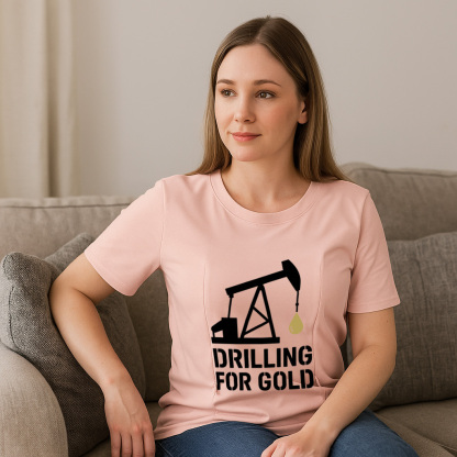 Nursing Graphic Tee - Liquid Gold Inside | Soft & Comfy | brand