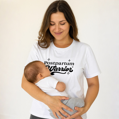 totkeeps Nursing T-Shirt | Postpartum Warrior | Easy Fe | brand