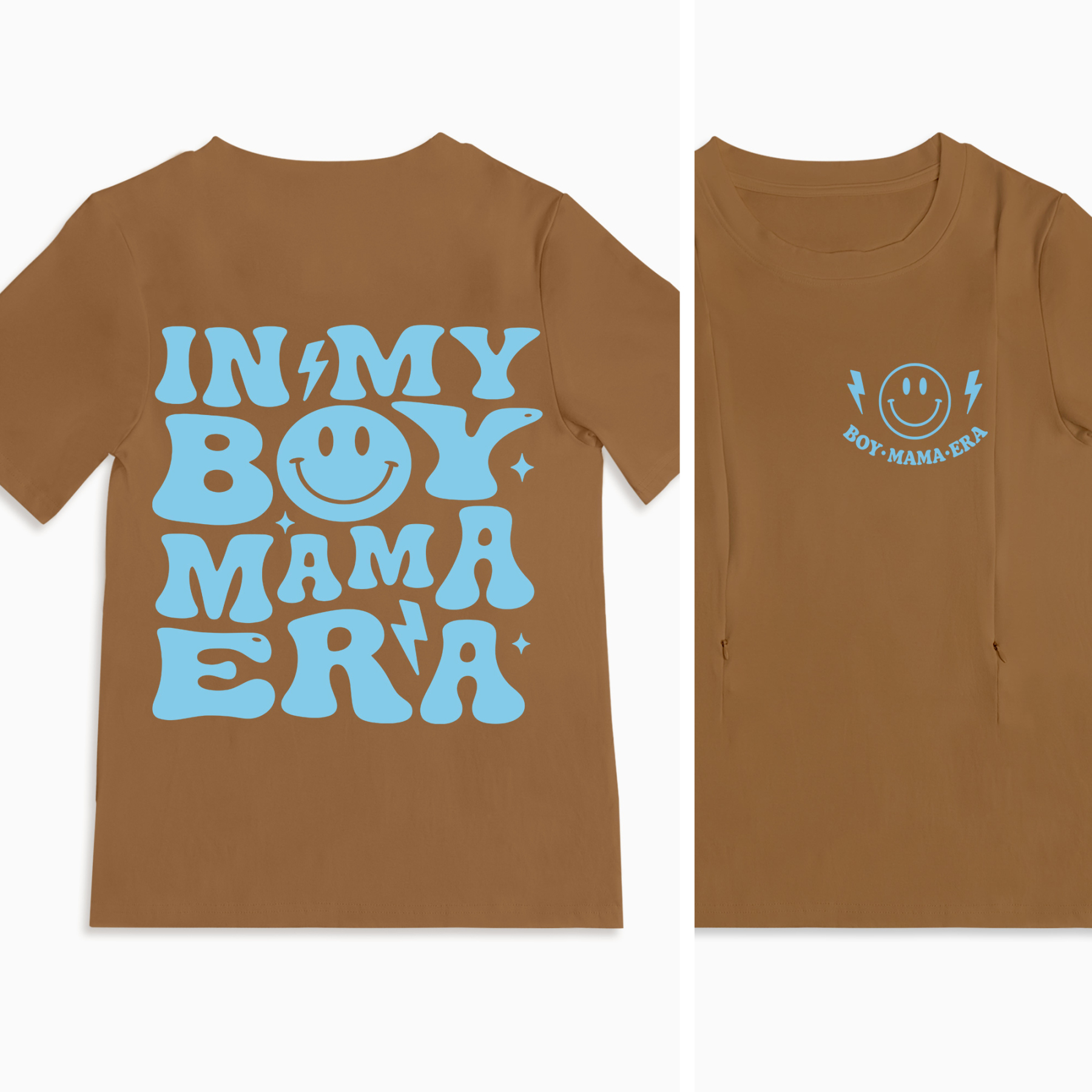 Mom Breastfeeding Nursing T-Shirt - GIRL.MAMA.ERA