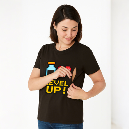 Easy Access Breastfeeding Shirt | "I Make Milk" Superpo | brand