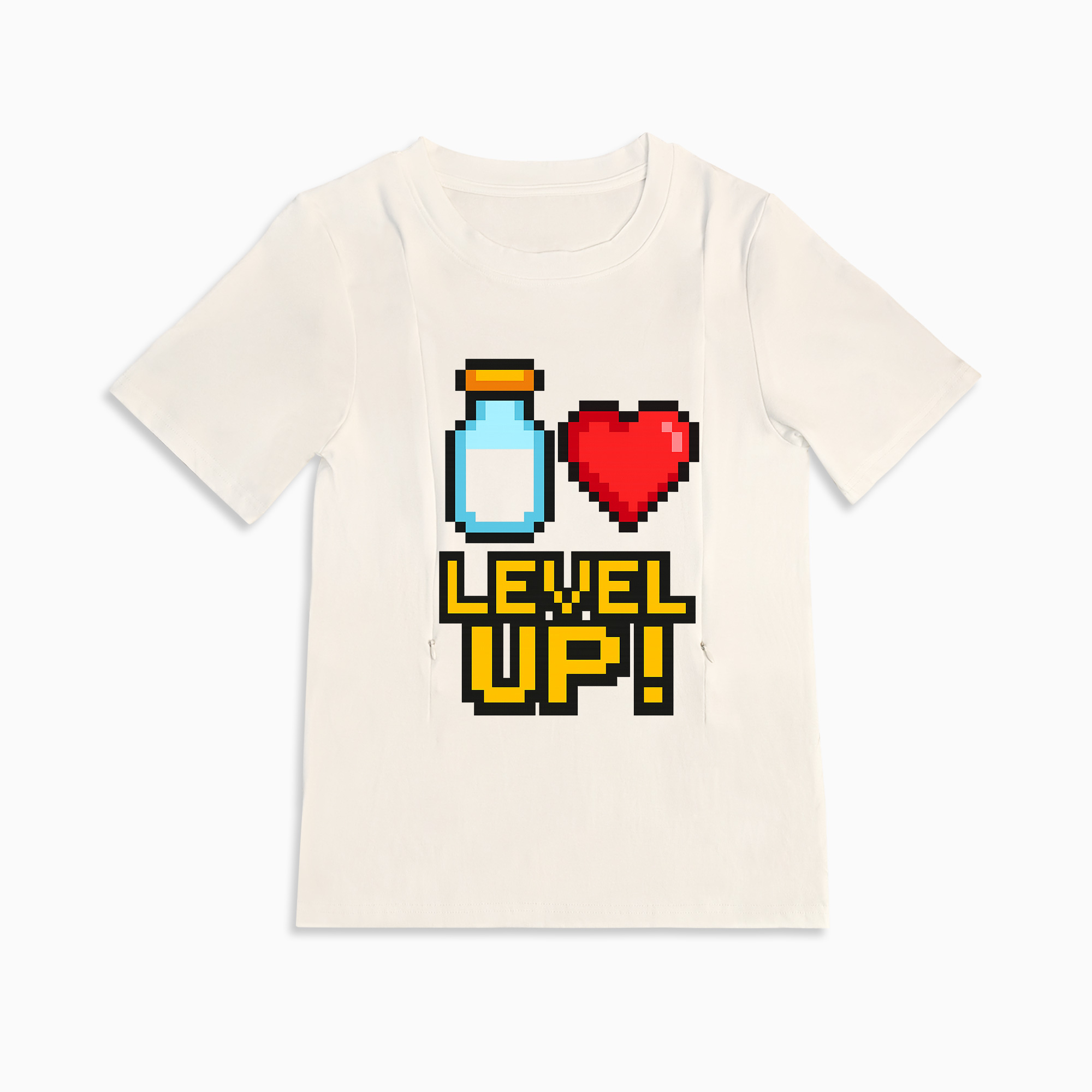 Easy Access Breastfeeding Shirt | "I Make Milk" Superpower Tee