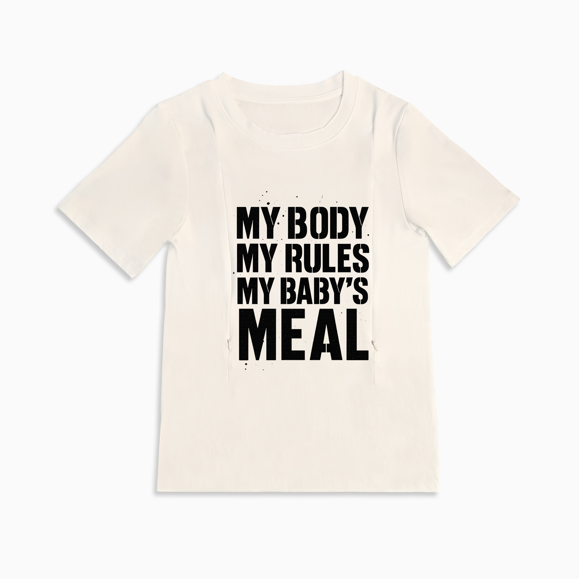 Totkeeps Nursing Tee | "Yes They're Real" | 95% Cotton | brand