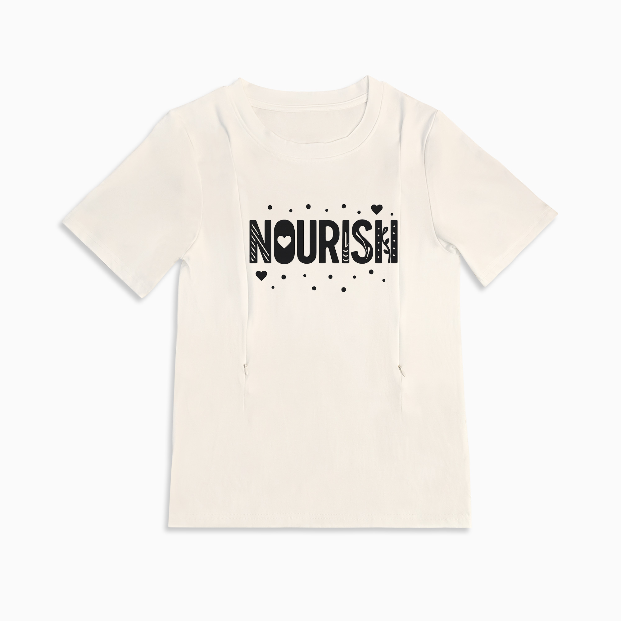 Nourish T-Shirt | Functional & Stylish Nursing Wear by totkeeps