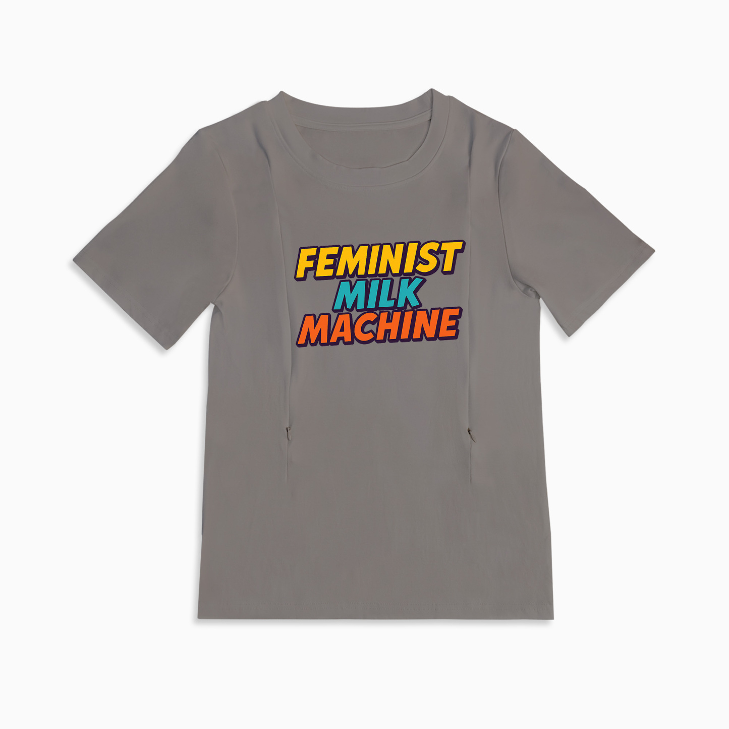 Nursing Graphic Tee - Feminist Milk Machine | Soft Cott | brand