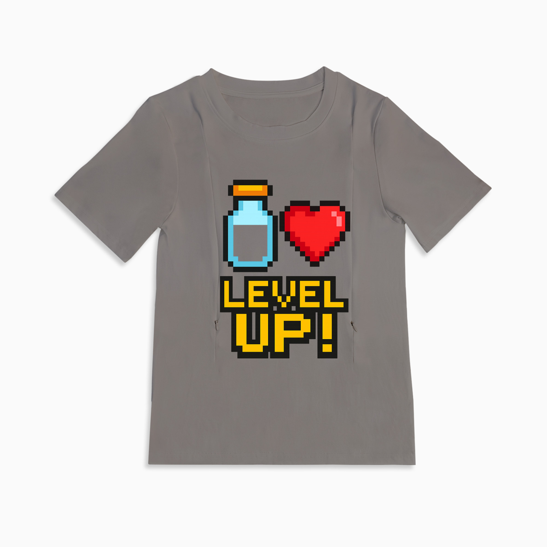 Easy Access Breastfeeding Shirt | "I Make Milk" Superpower Tee