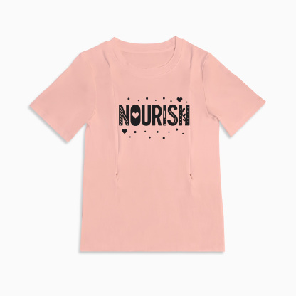 Nourish T-Shirt | Functional & Stylish Nursing Wear by totkeeps