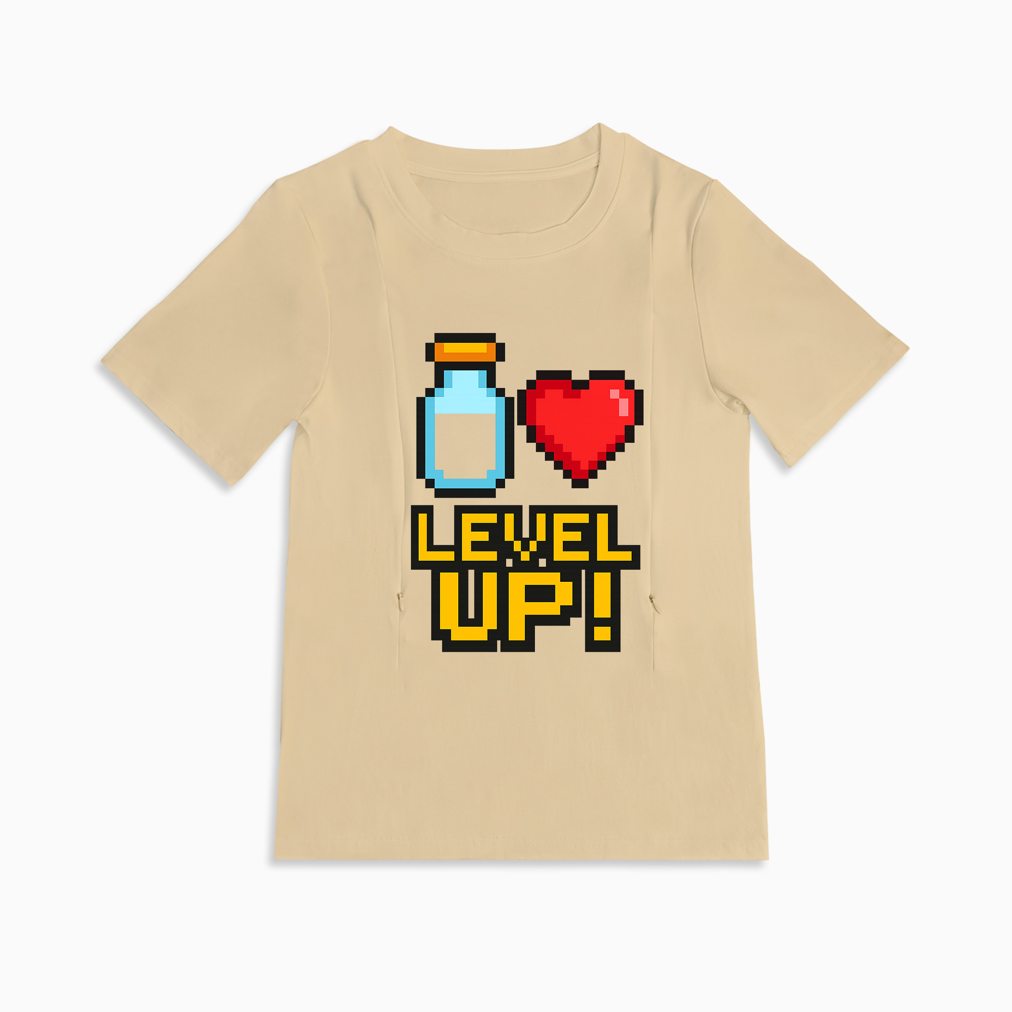 Easy Access Breastfeeding Shirt | "I Make Milk" Superpower Tee