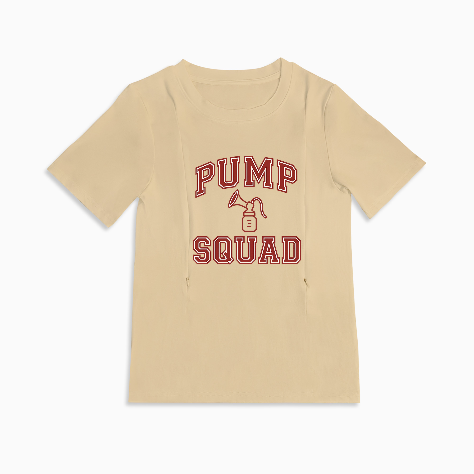 Easy Access Pumping Shirt | "Pump Like a Mother" Graphic Tee