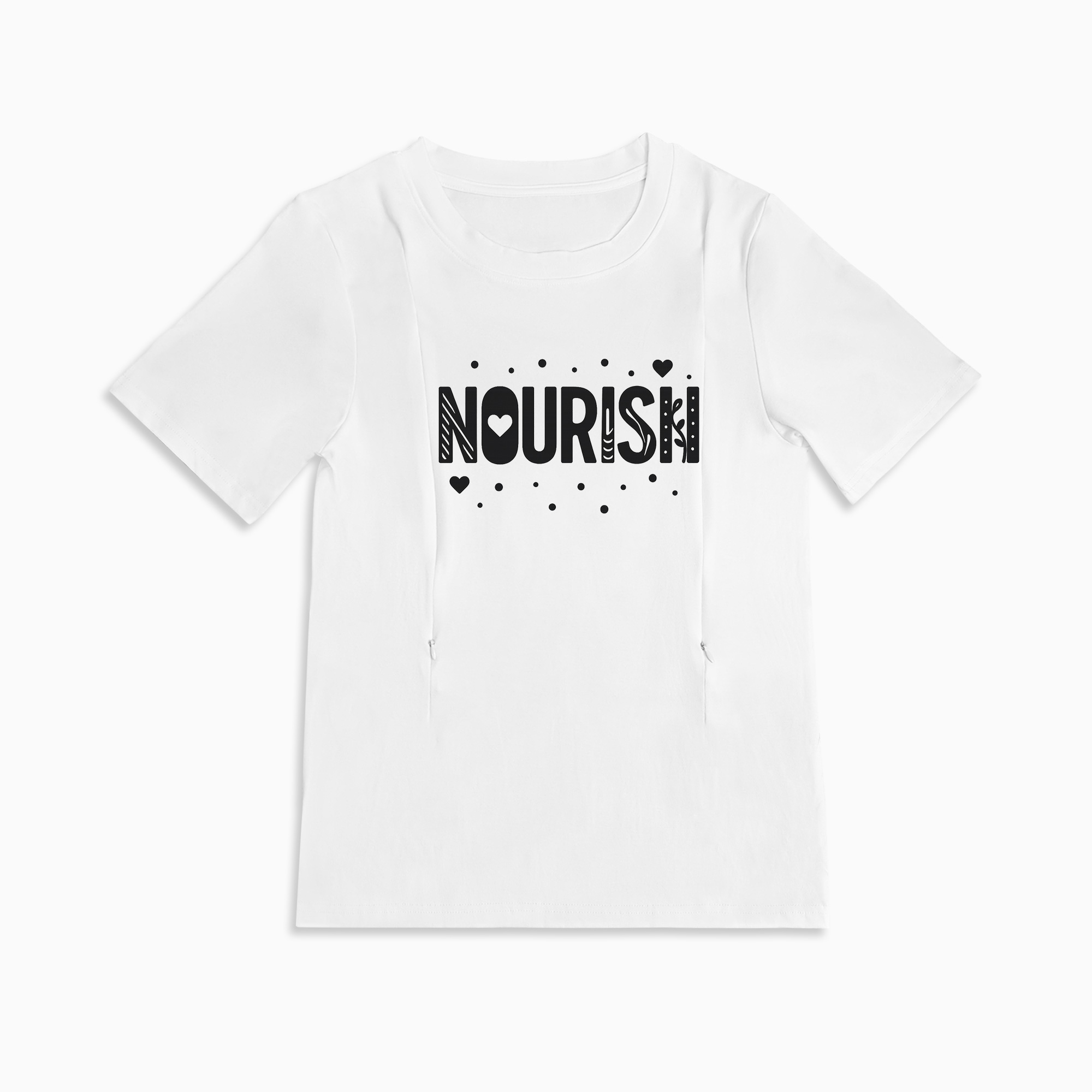 Nourish T-Shirt | Functional & Stylish Nursing Wear by totkeeps