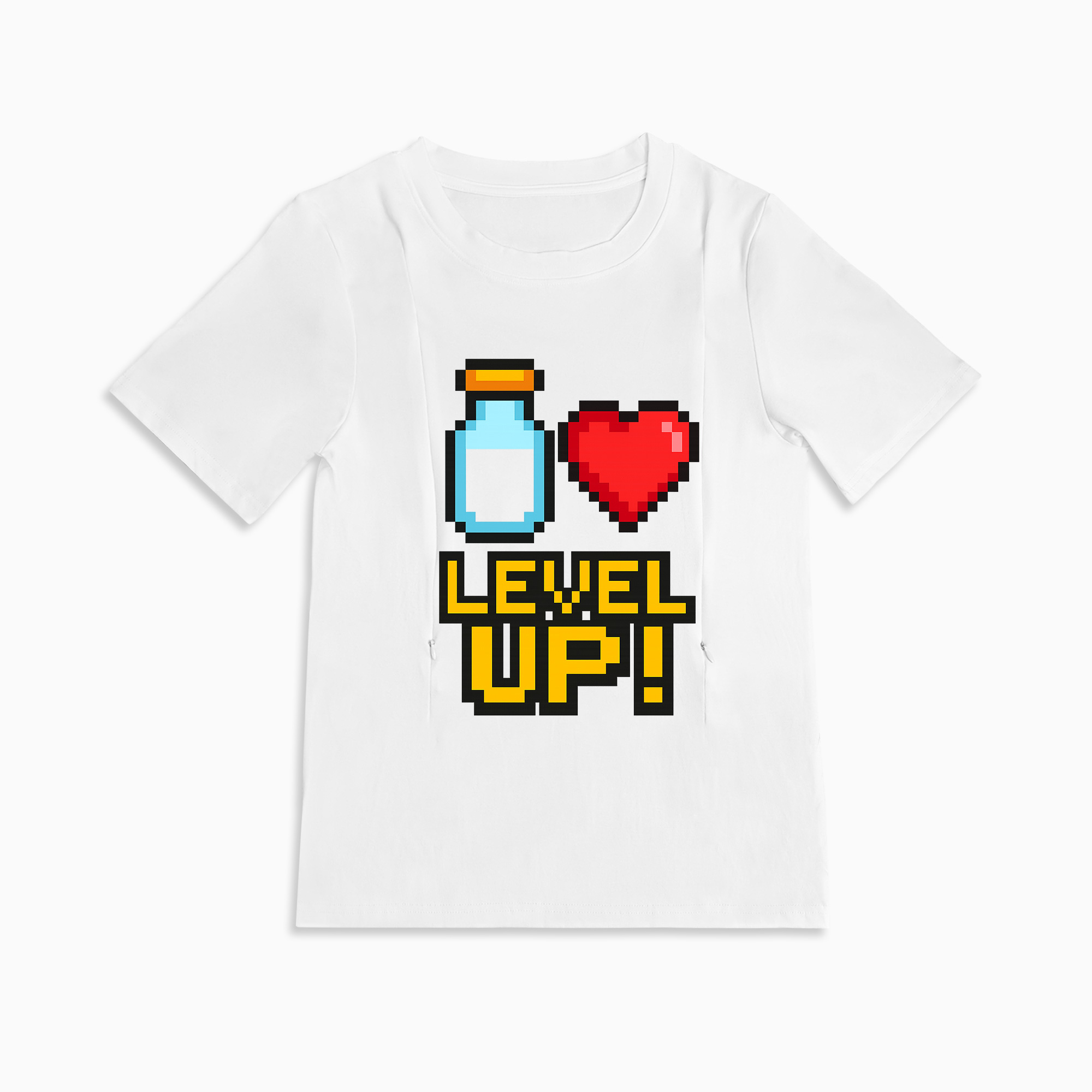Easy Access Breastfeeding Shirt | "I Make Milk" Superpower Tee