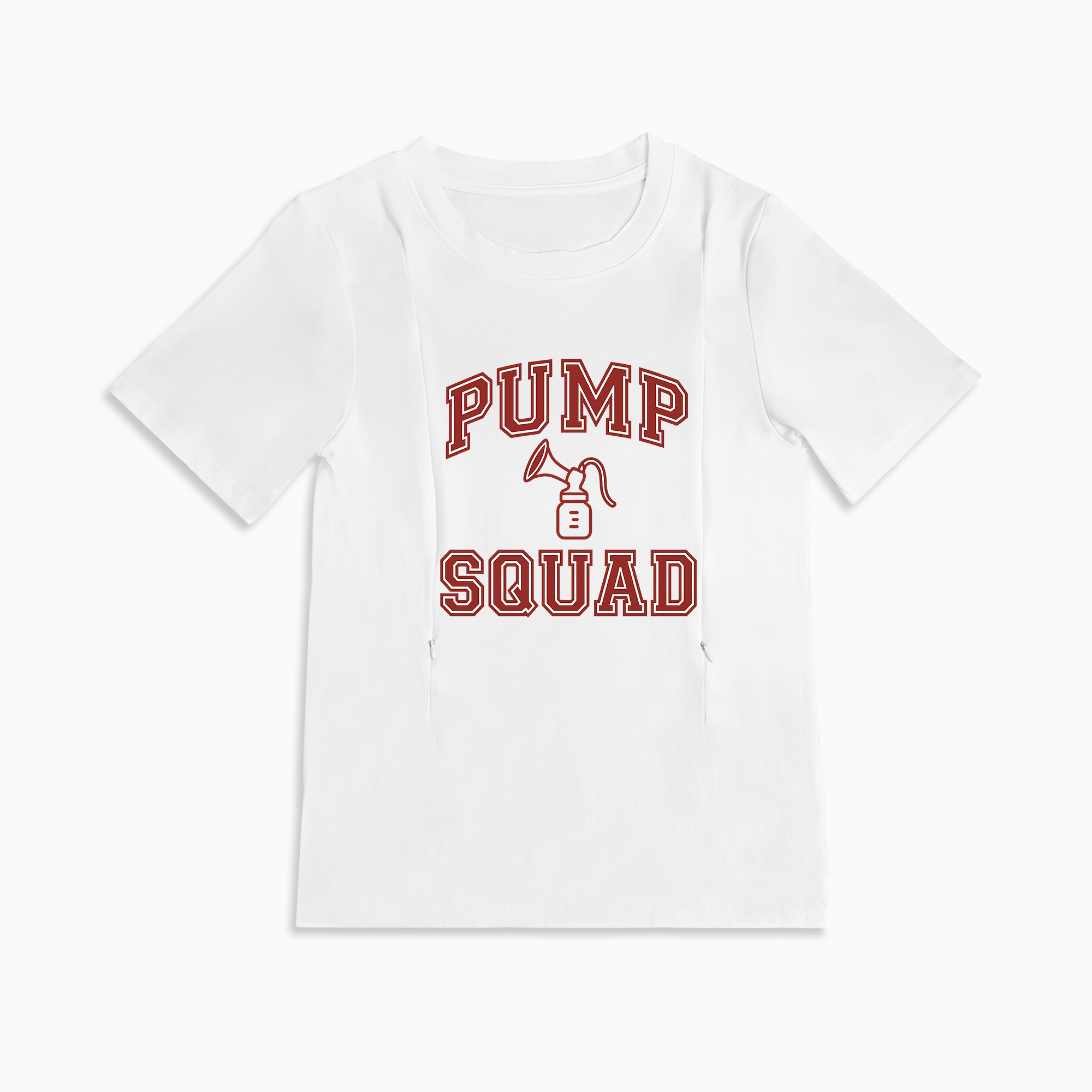 Easy Access Pumping Shirt | "Pump Like a Mother" Graphic Tee