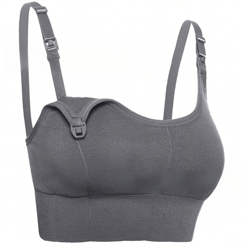 Front Opening Plus Size Seamless Feeding Bra