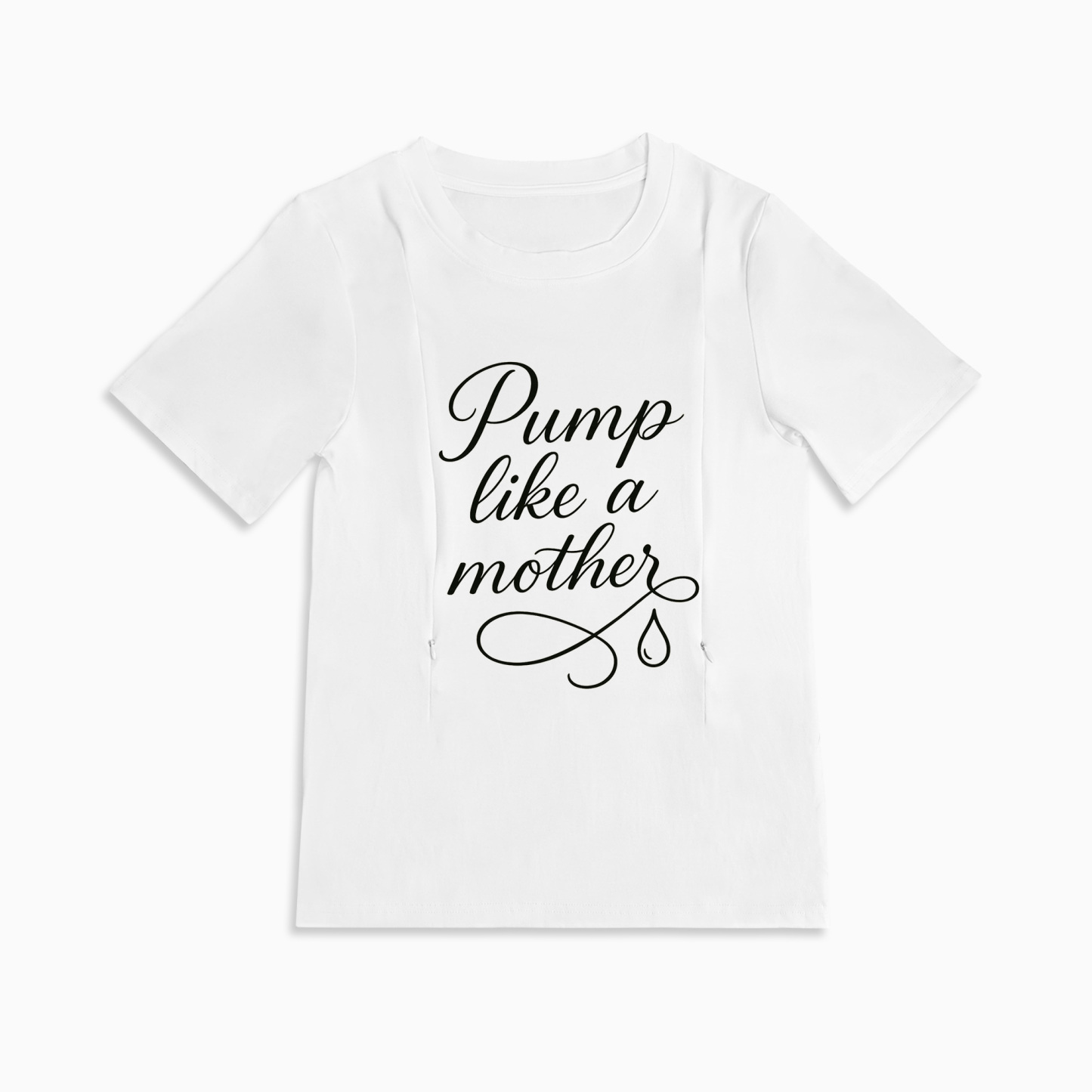 Pumping & Nursing Friendly Top | "Pump Like a Mother" Tee